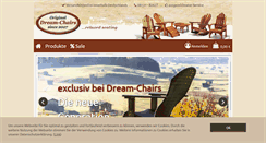 Desktop Screenshot of dream-chairs.de