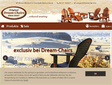 Tablet Screenshot of dream-chairs.de